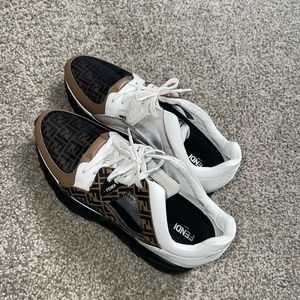 Fendi Monogram Chunky Runner Sneakers